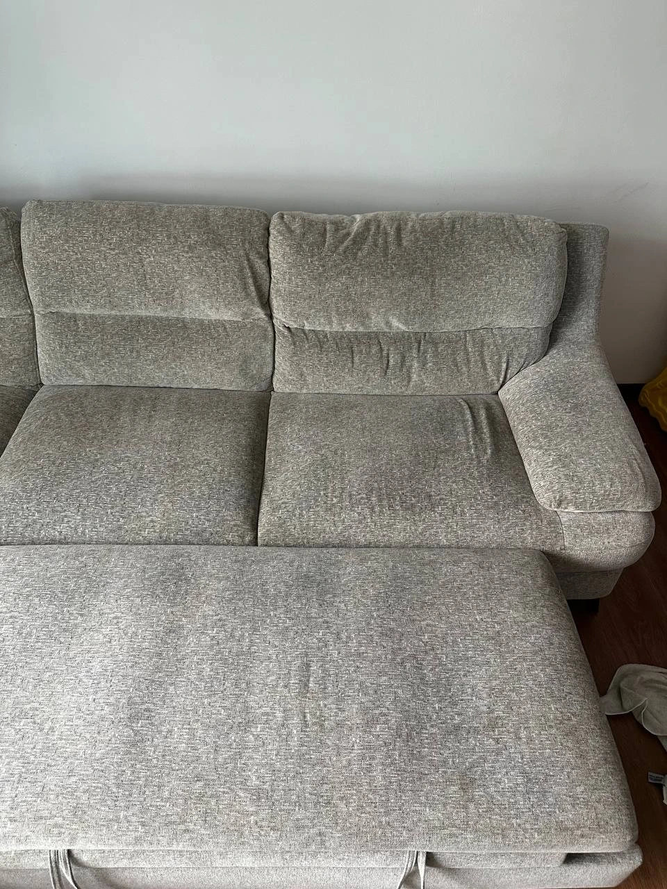 After professional cleaning - showing clean, fresh and sanitized furniture